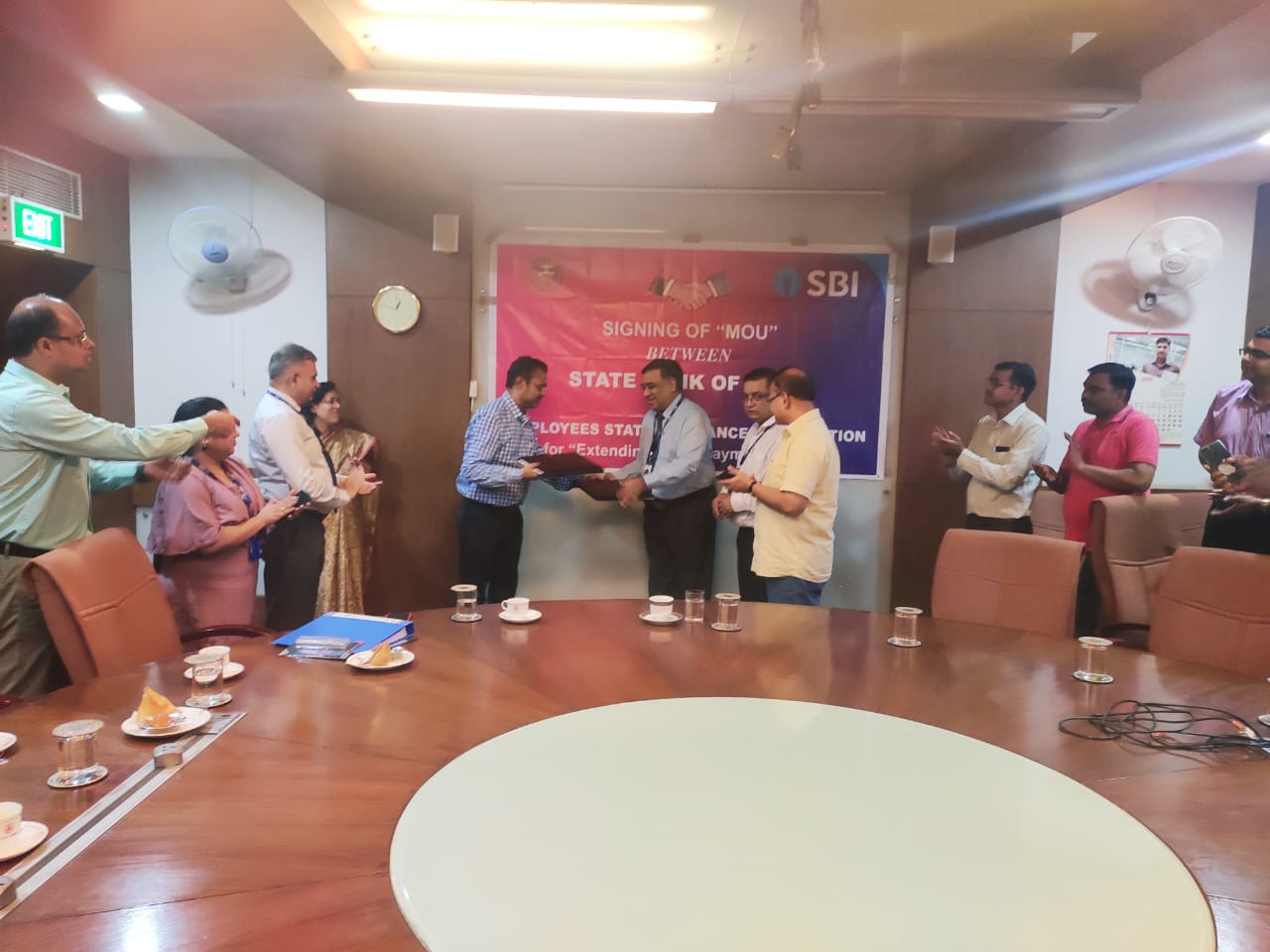 Press Release - "ESIC signs an agreement with SBI for payments to ESIC Beneficiaries as well as other payees on real time basis"